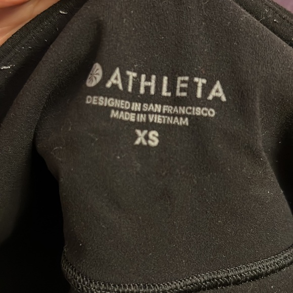 Athleta Elation 7/8 Tight with Powervita Black XS - Picture 9 of 11